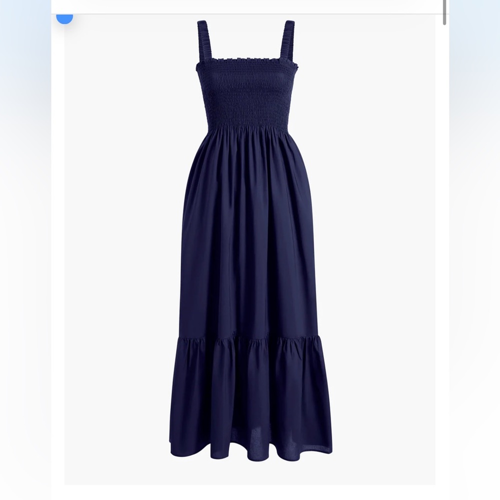 HILL HOUSE BRAND BEW SIZE SMALL  Navy Blue Maxi Dress
